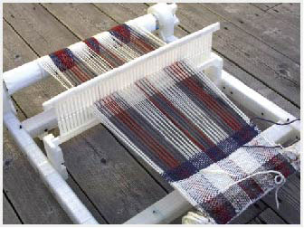 Hard heald loom