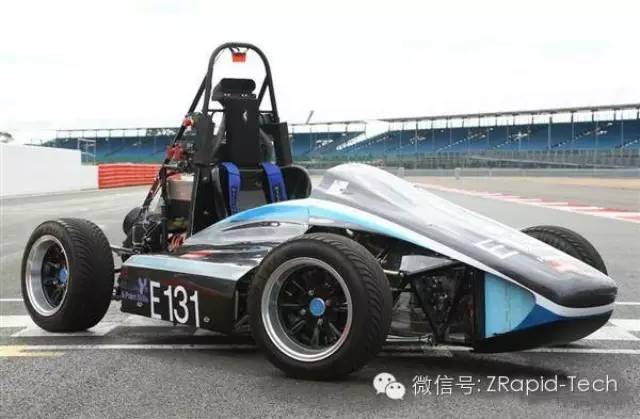 3D print concept racing car: 1 liter of gasoline run 640 kilometers